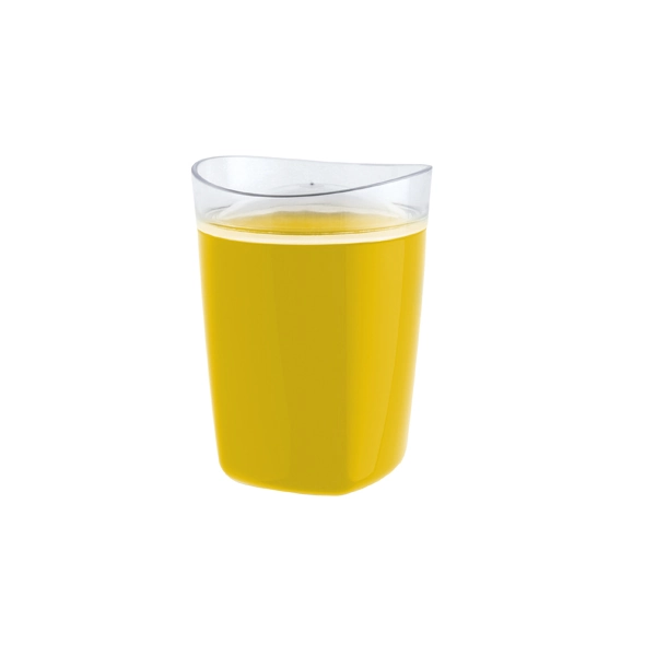 Porta Algodão Amarelo em Plástico Tule Geo Collage OU