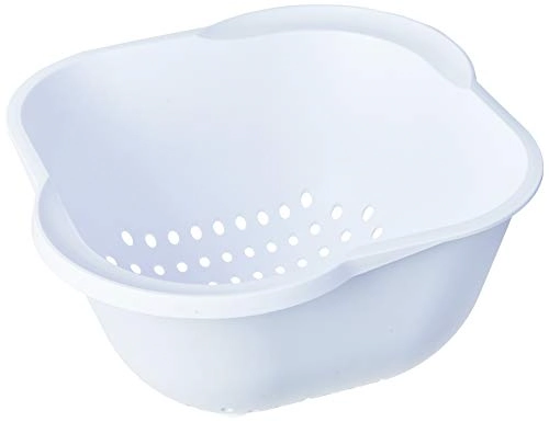 Escorredor Multiuso Pequeno Para Massa Macarrão Verduras Ou Branco