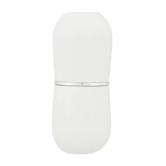 Suporte Porta Escova Creme Dental De Tampa Bancada Banheiro Branco