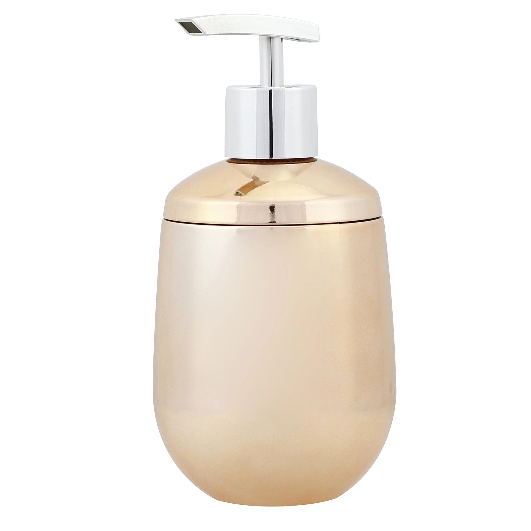 Porta Sabonete Líquido Rose Gold em Plástico 400ml Belly Sensea