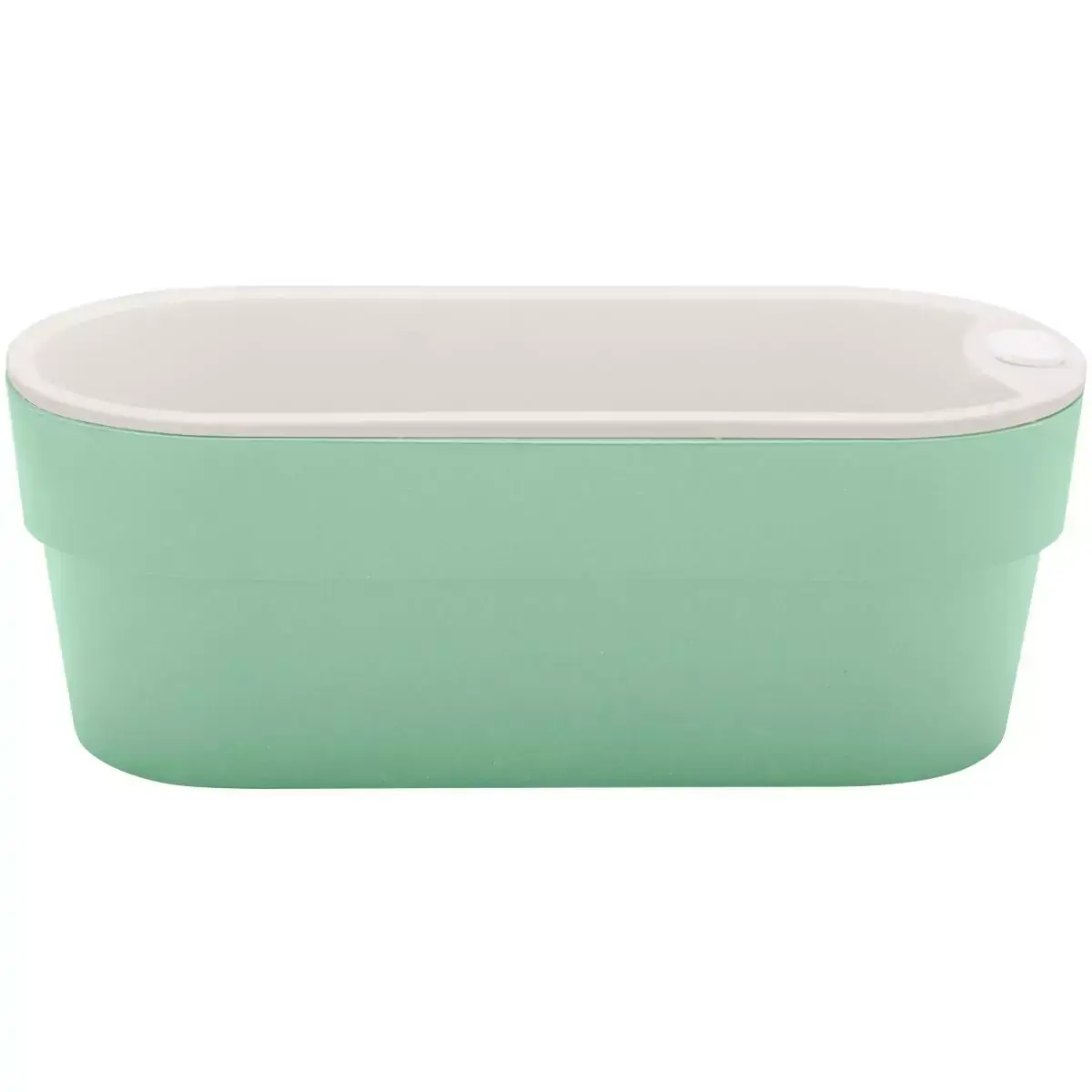 Vaso Autoirrigável Planta Tempero Jardim Horizontal Hortinha Verde Menta