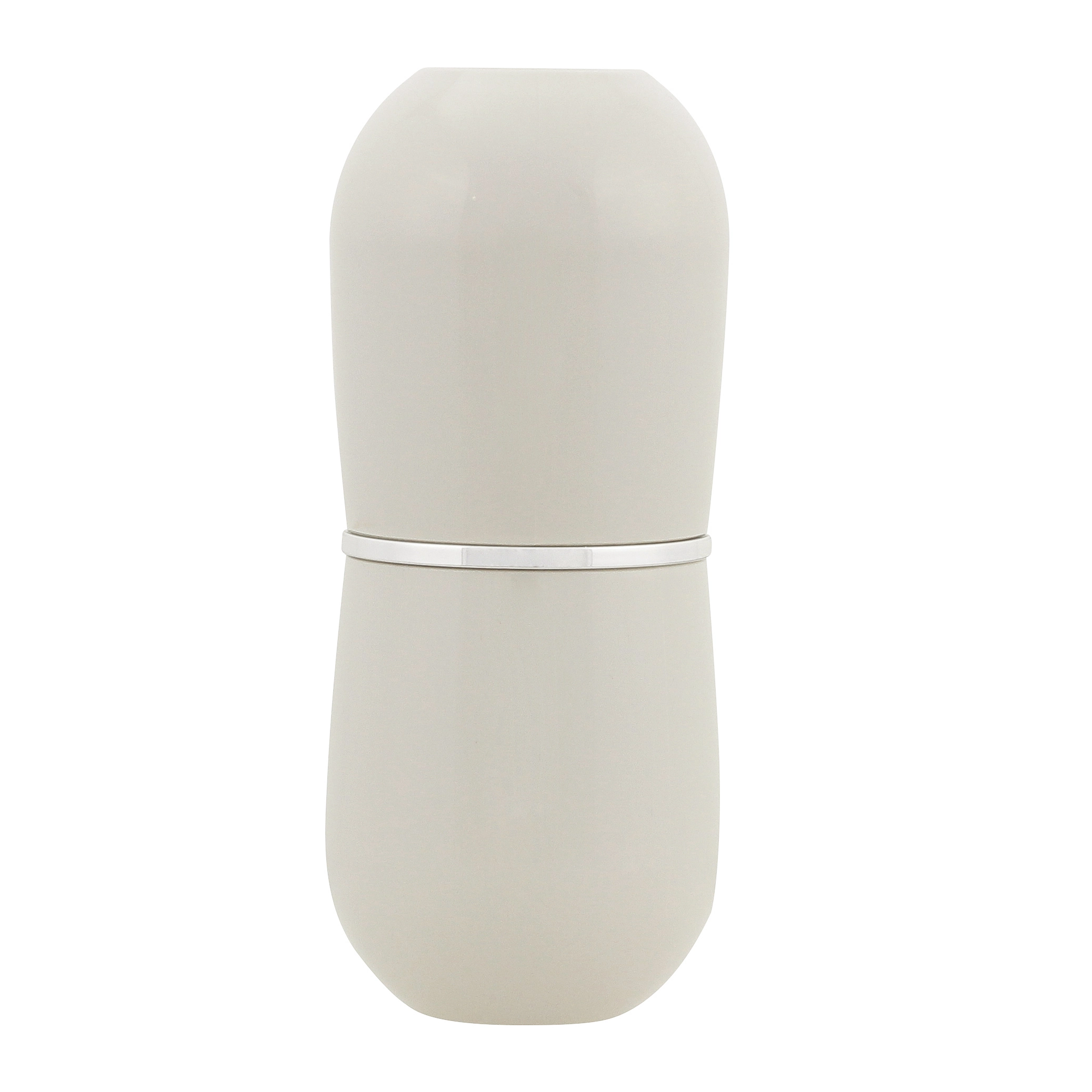 Porta Escova Cromo Belly com Tampa