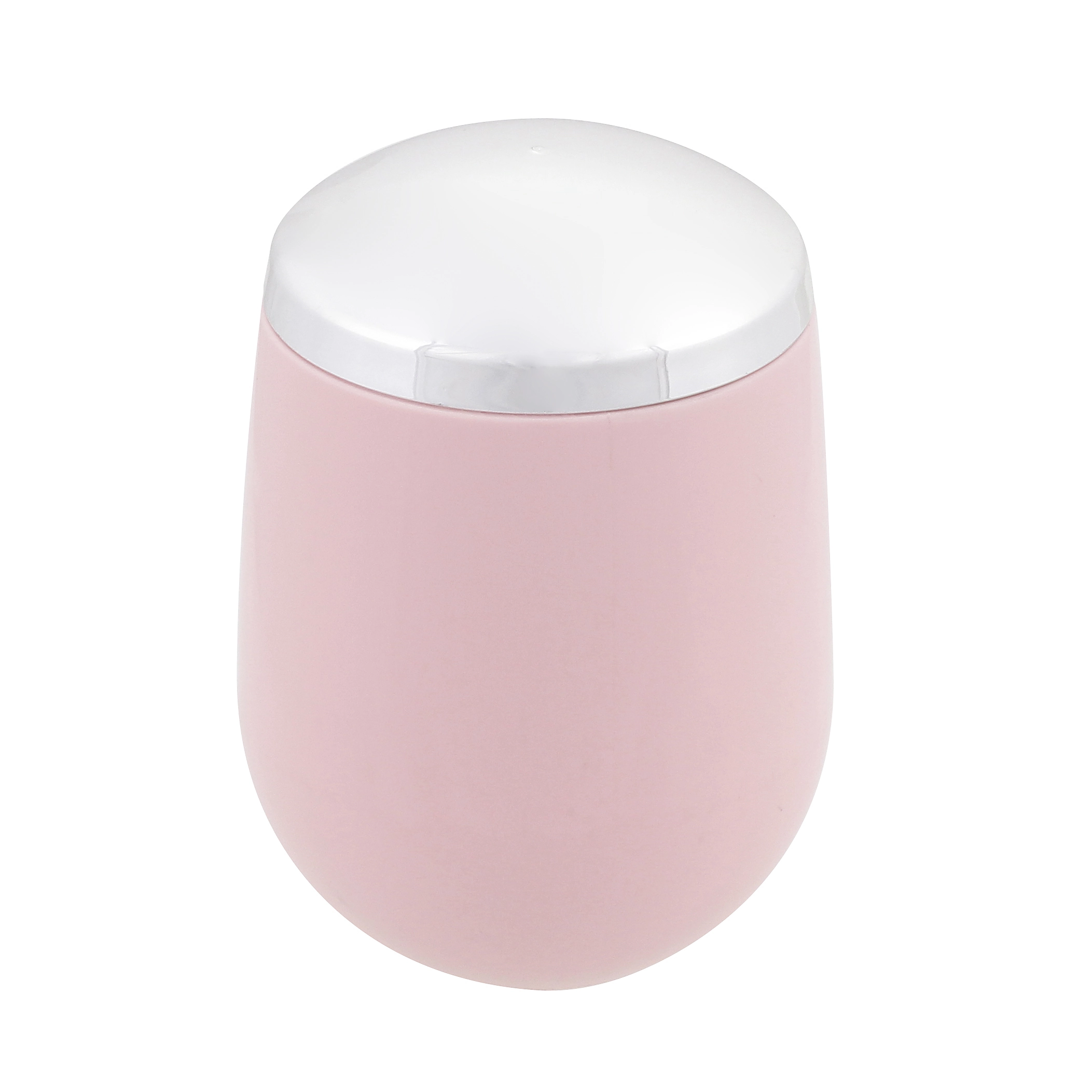 Porta Algodão Cotonete Pote Para Pia Banheiro Bancada Belly Rosa Quartzo