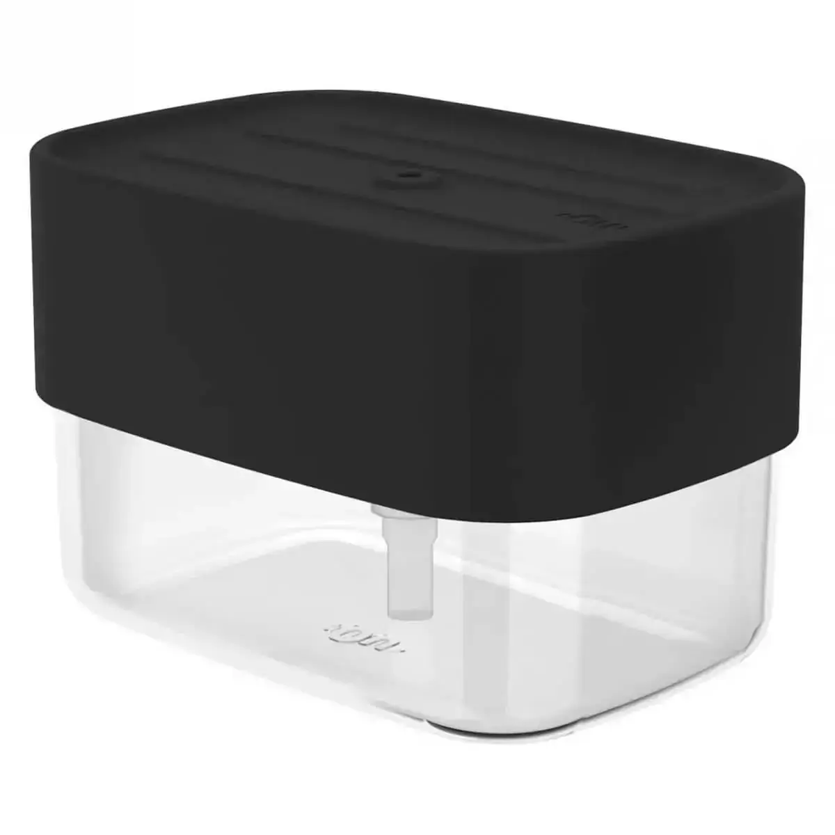 Dispenser Para Detergente Porta Esponja Sabão Líquido Trium 550ml Preto Ou