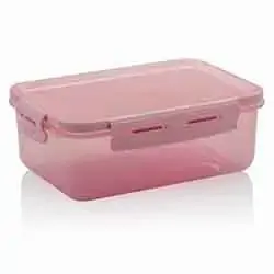 Pote Click Ou Rosa Retangular 1280ml