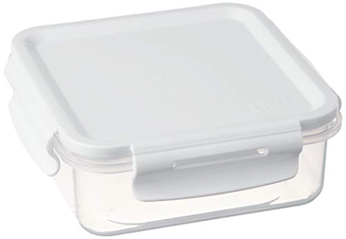 Pote Hermético 500ml Com Travas Click Pequeno Impermeável Branco