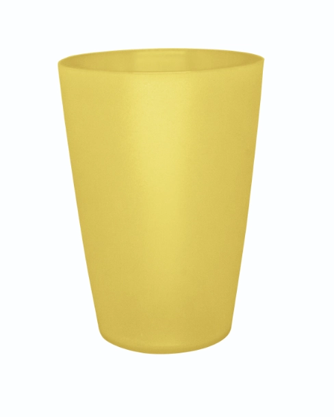 Copo Milano Cristal P 250ml Amarelo Abacaxi Ou