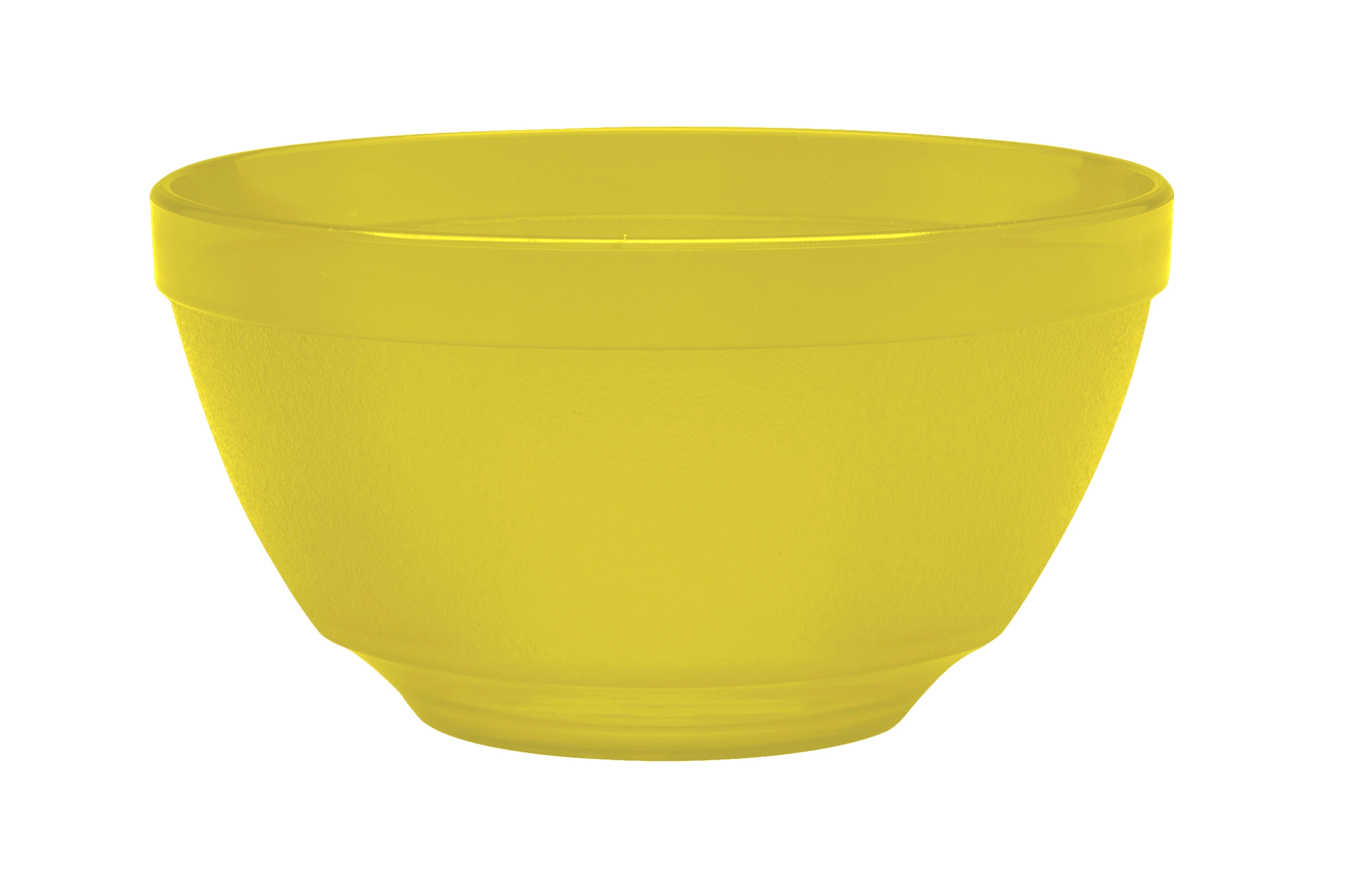 Cumbuca Luna Cristal 500ml Amarelo Abacaxi Ou