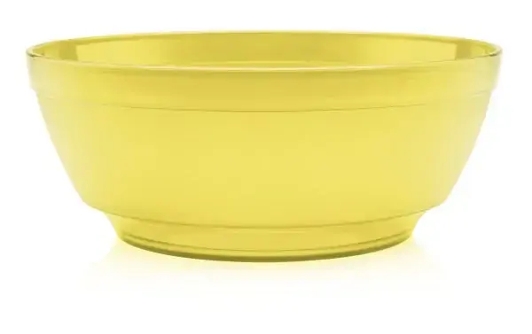 Saladeira Luna Cristal 3,5l Amarelo Abacaxi Ou
