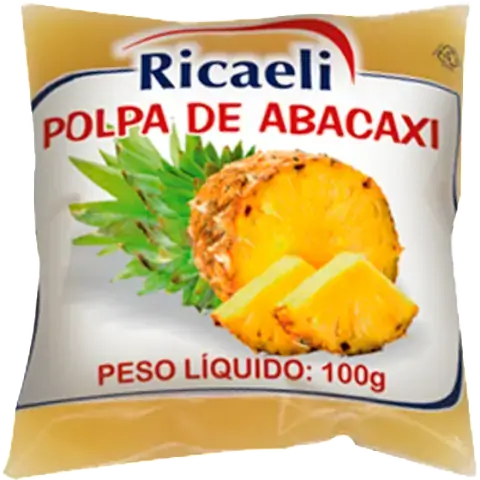 Suco Polpa Ricaeli Abacaxi 100gr