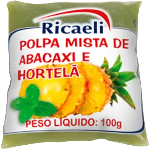 Polpa Abacaxi C/hort Ricaeli 100g