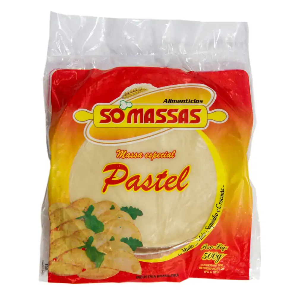 Massa Pastel So Massas 500g Cumbuca