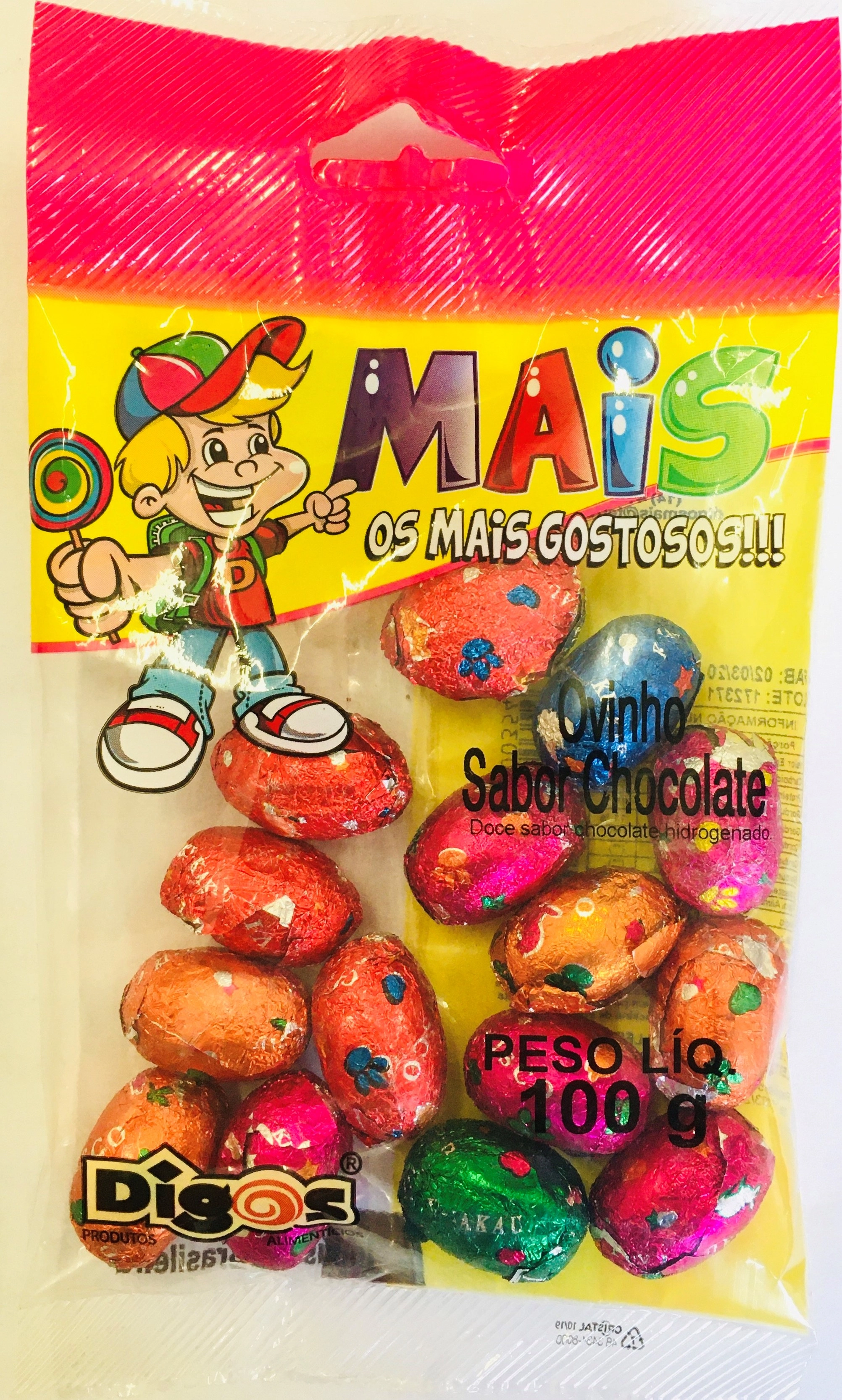 Ovinho De Chocolate Digos