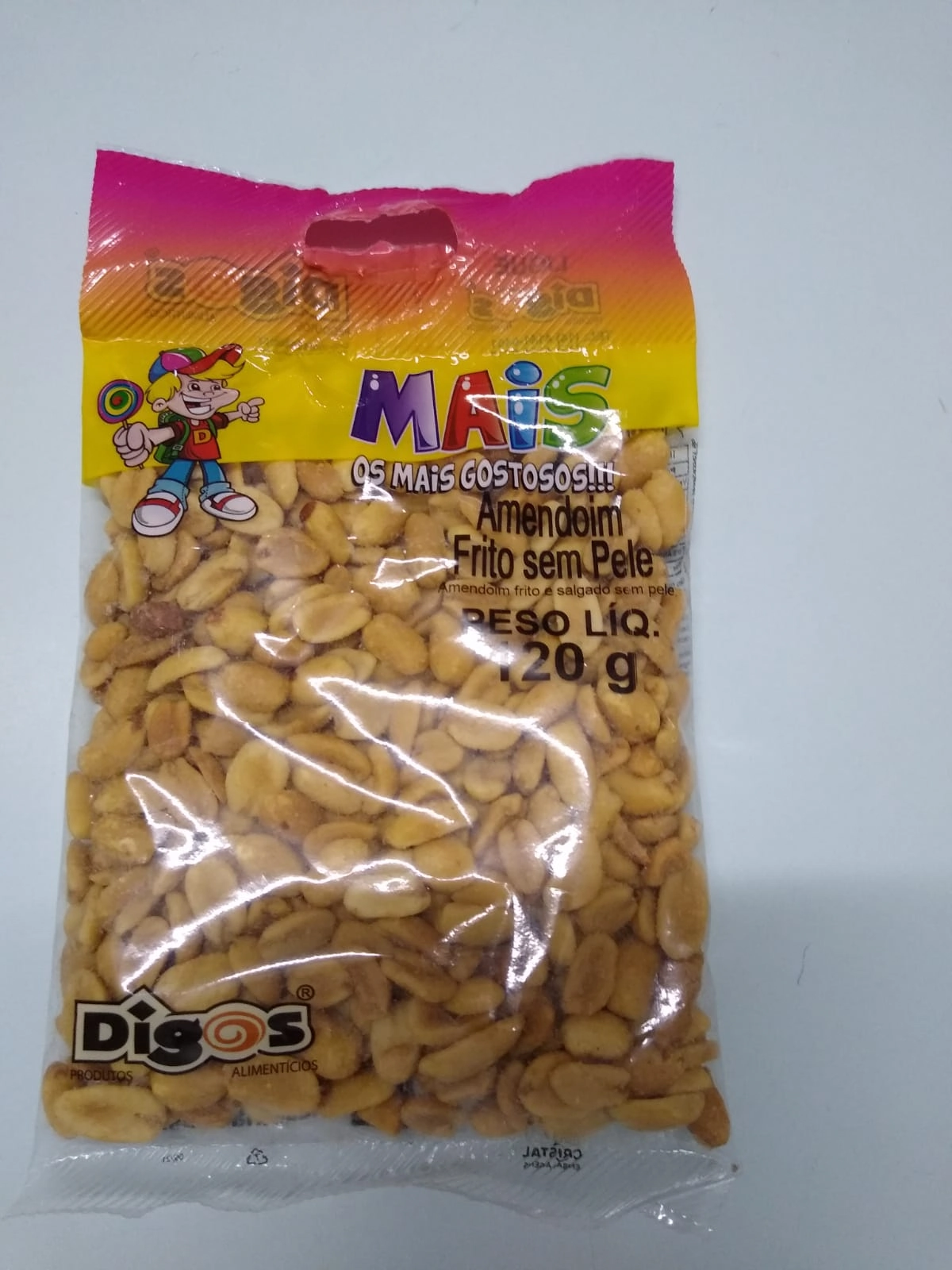 Amendoim Frito Sem Pele Digo 1