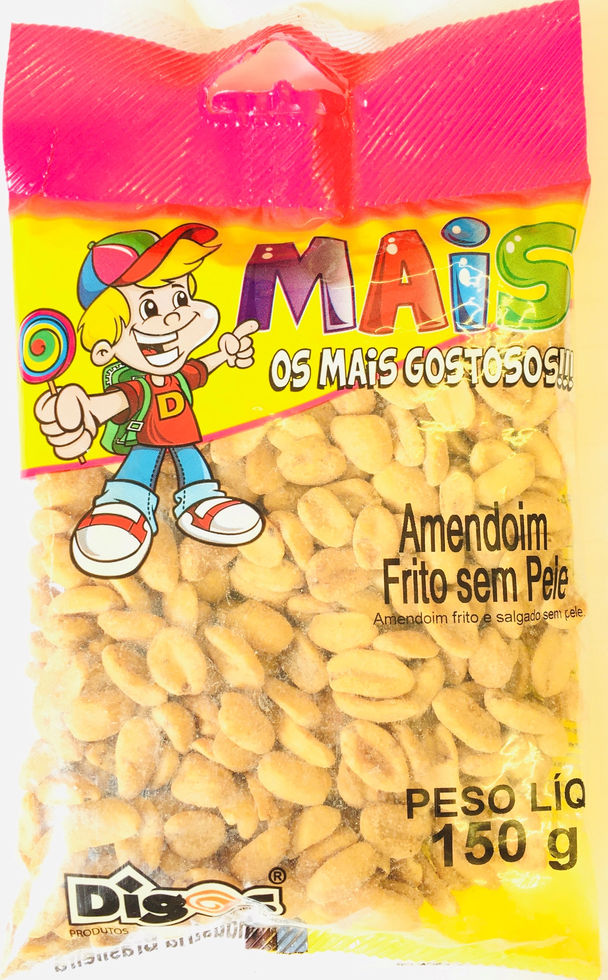 Amendoim Digos Mais 150g Salgado