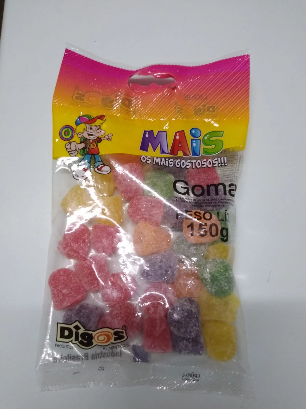 Doce Digos Mais Goma 150g