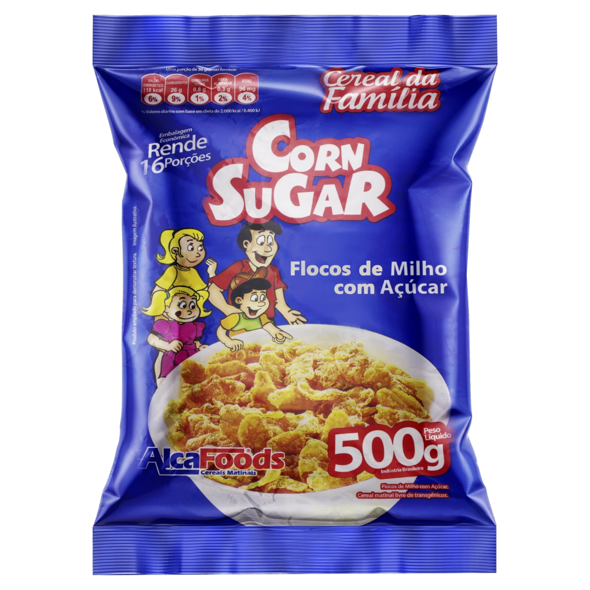 Cereal Matinal Corn Sugar Pacote 500g