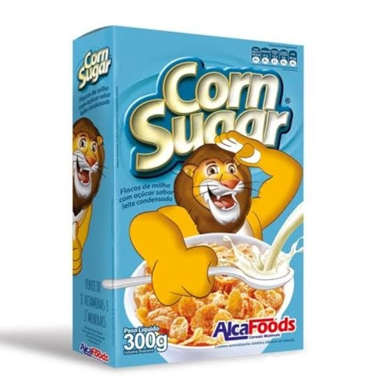 Cereal Alcafoods Corn Sugar Leite Condicionador