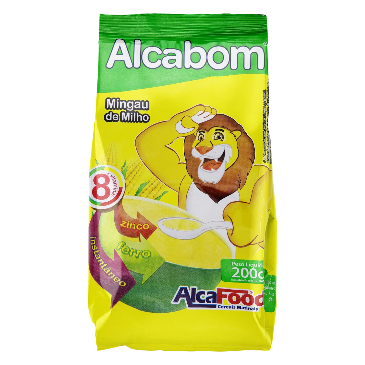 Mingau Milho Alcabom Pacote 200g