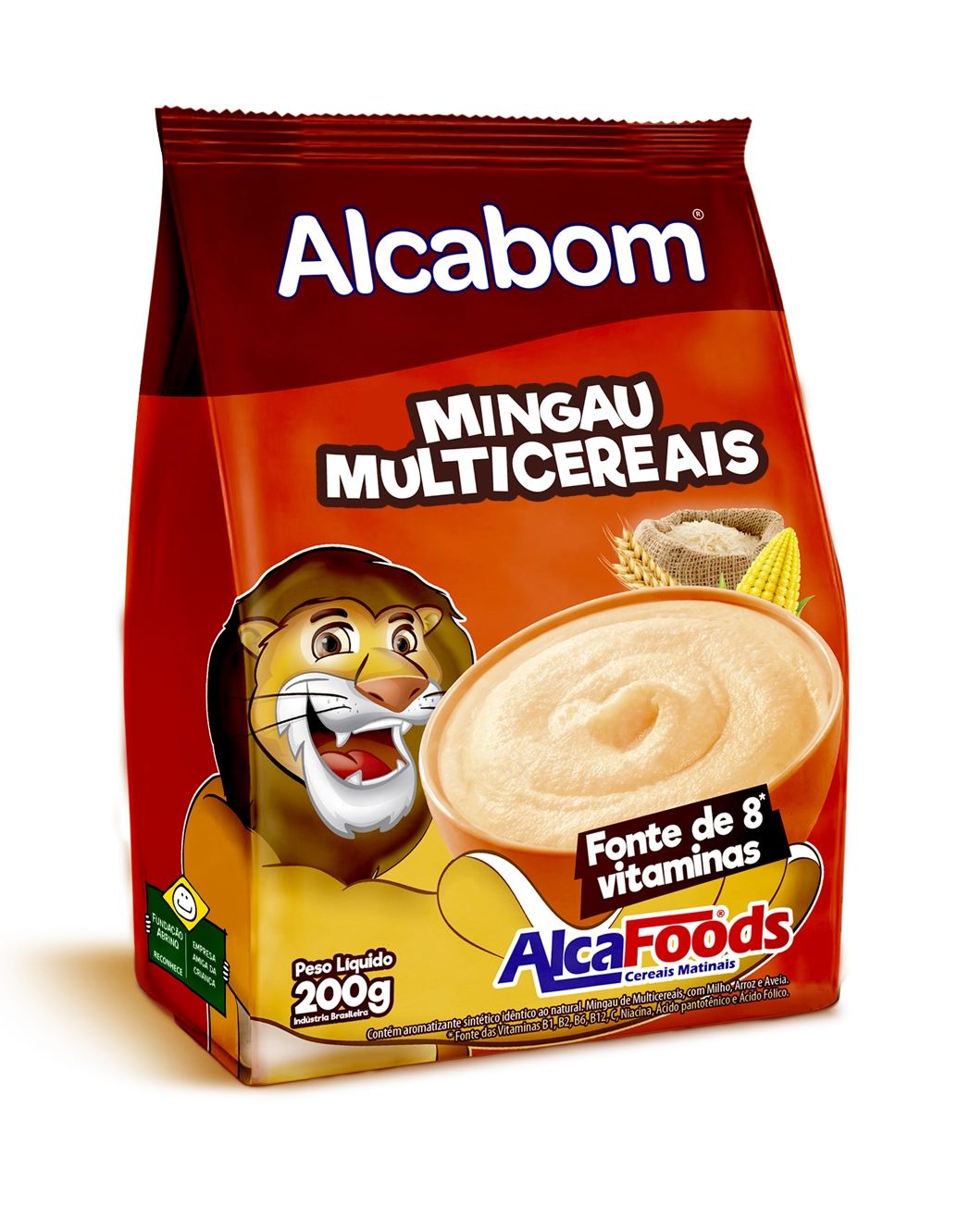 Mingau Tres Cereais Alca Foods 200g
