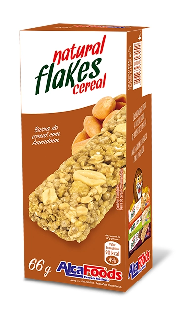 Barra De Cereal Com Amendoim Display 4 X 24 X 22 Gr