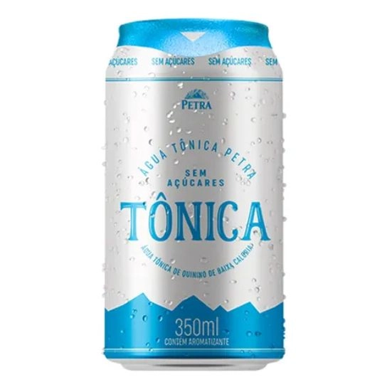 água Tônica Zero Açúcar Petra Lata 350ml