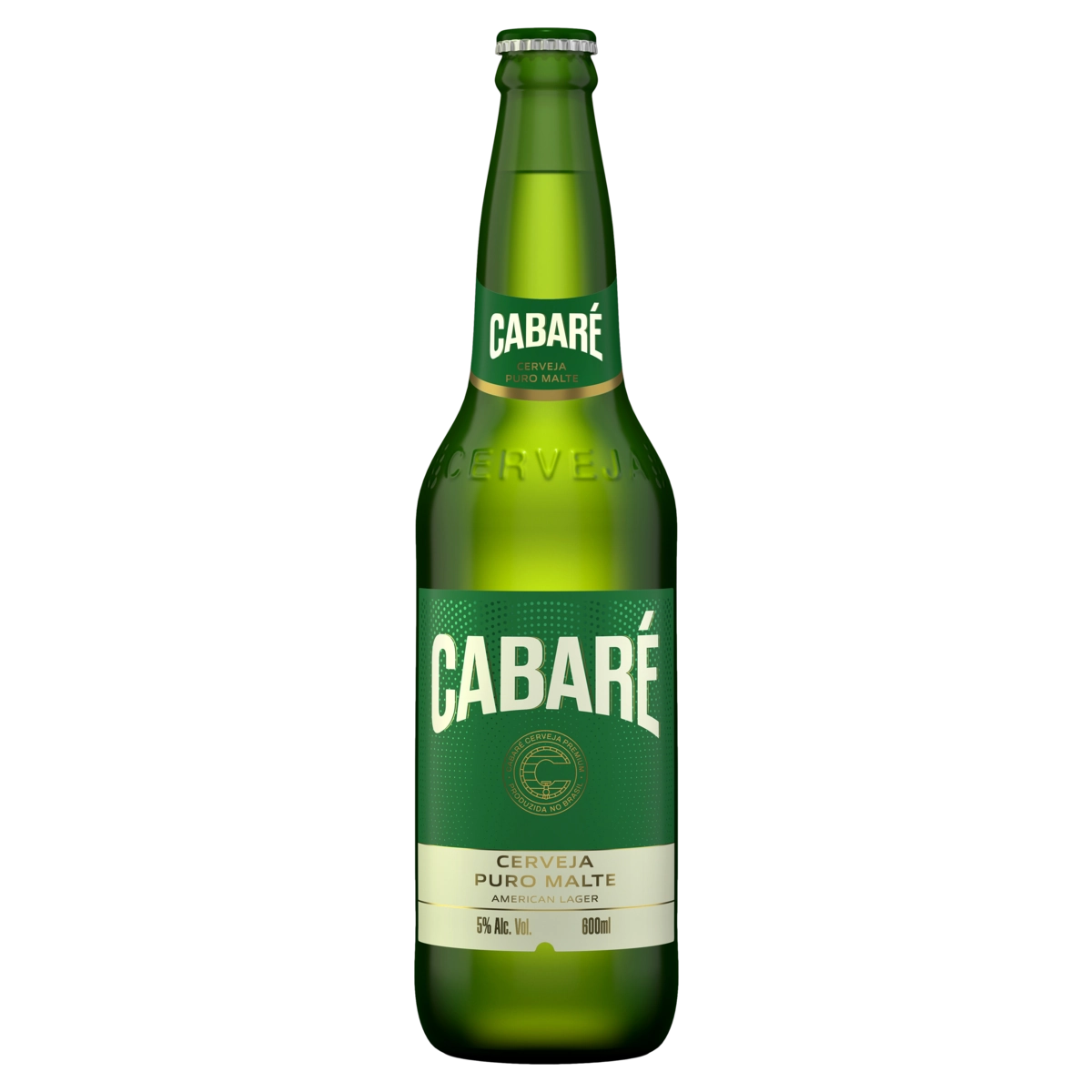 Cerveja Puro Malte Cabaré Garrafa 600ml