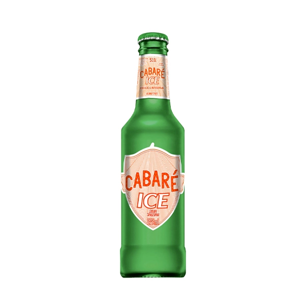 Bebida Mista Alcoólica Tangerina Cabaré Ice Garrafa 275ml