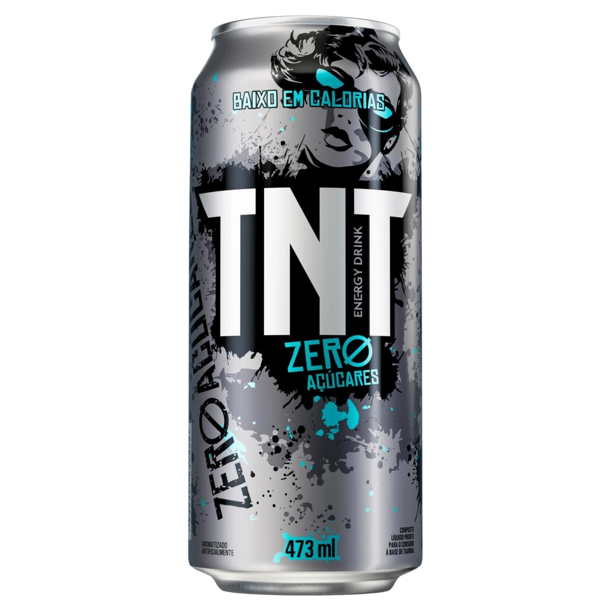Energético Zero Açúcar Tnt Lata 473ml