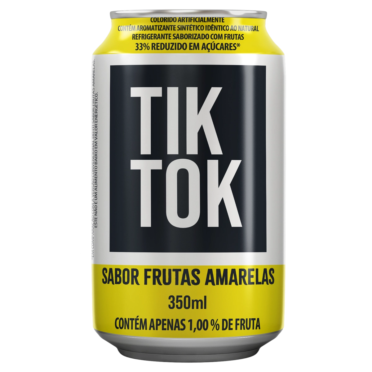 Refrigerante Frutas Amarelas Tik Tok Lata 350ml