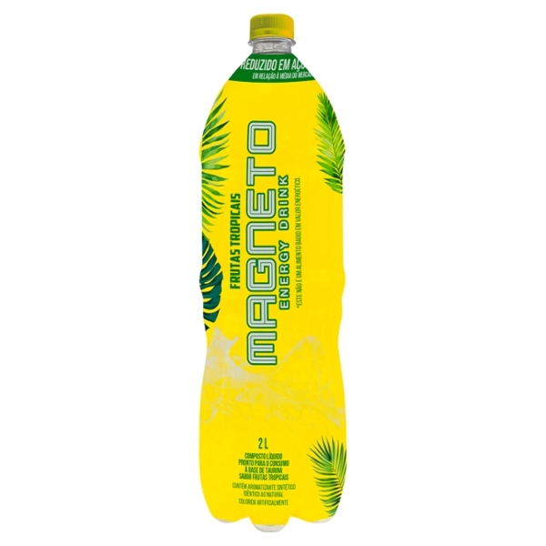 Energético Frutas Tropicais Magneto Garrafa 2l