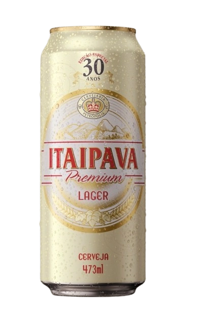 Cerveja Lager Itaipava Premium Lata 473ml Edição Especial 30 Anos