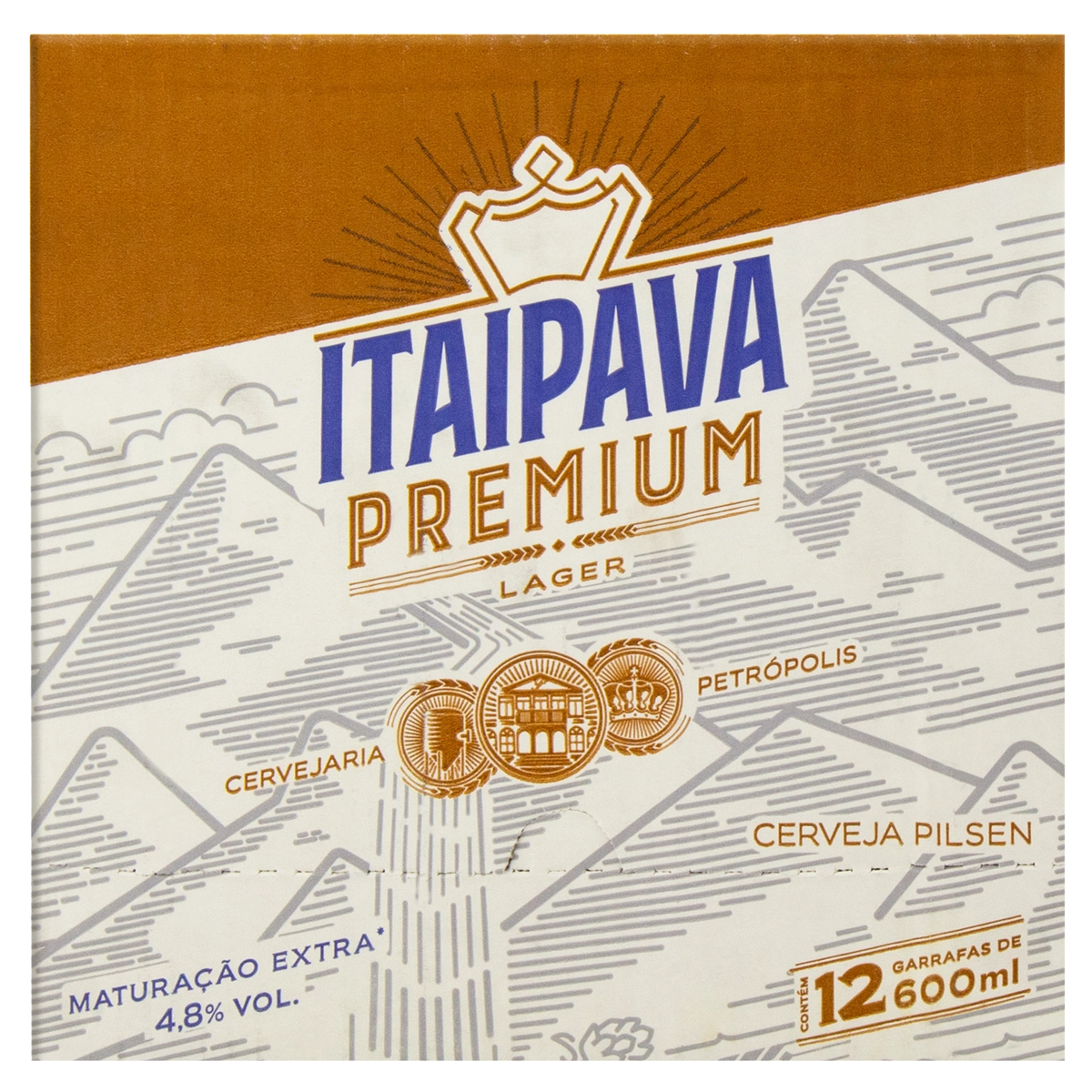 Cerveja Pilsen Itaipava Premium Garrafa 600ml