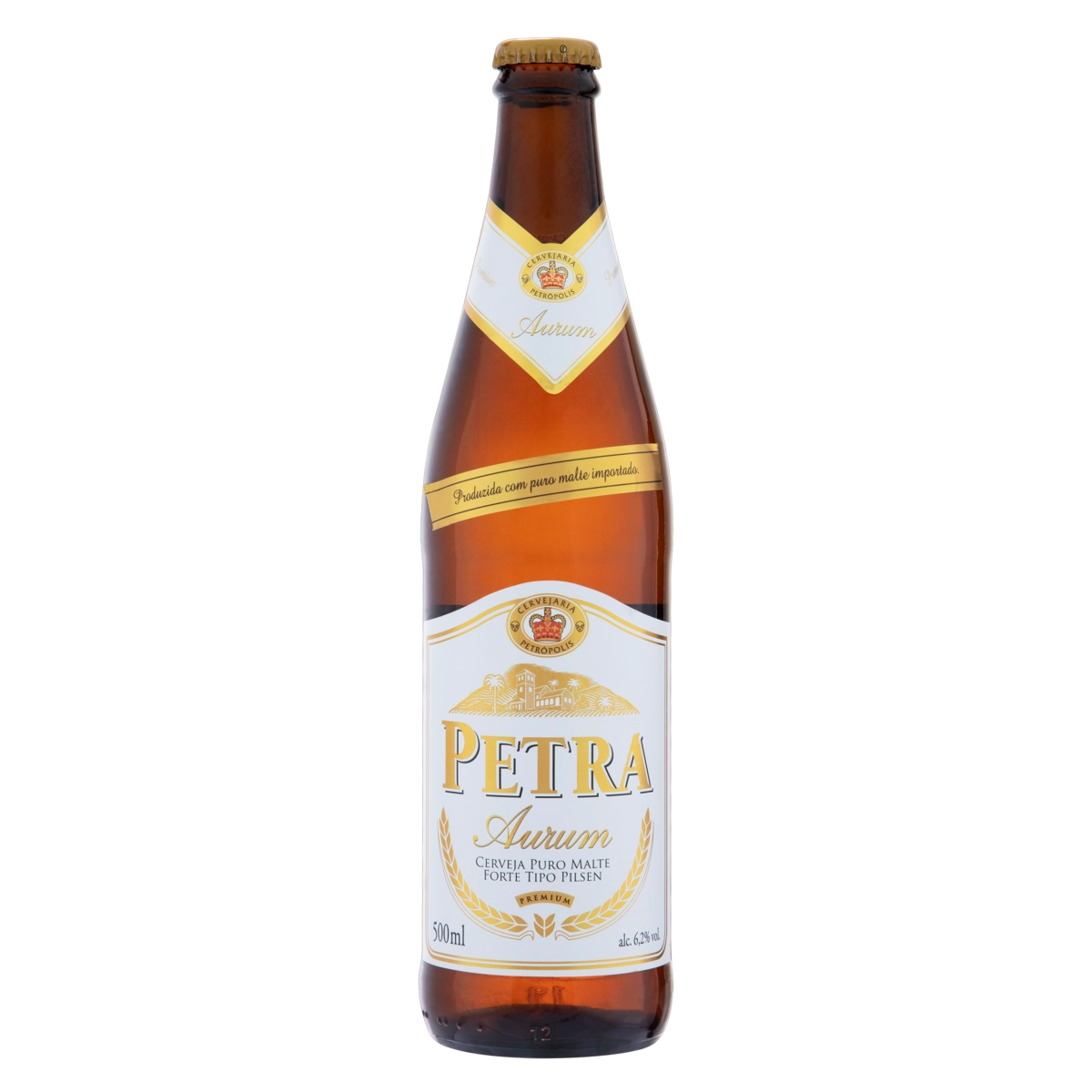 Cerveja PETRA Aurum Garrafa 500ml