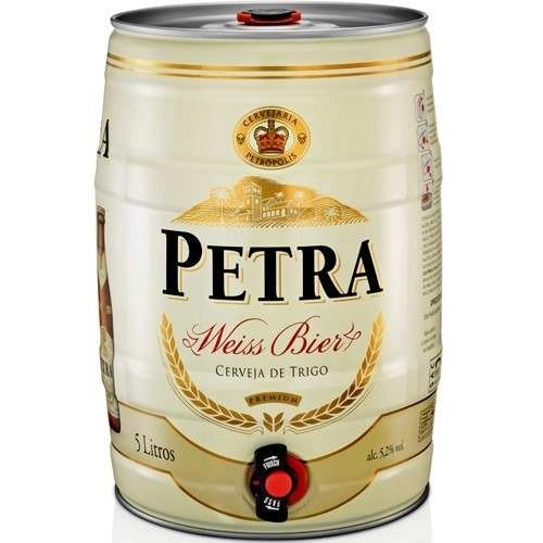 Cerveja Petra Weiss Bier 5 Litros Barril