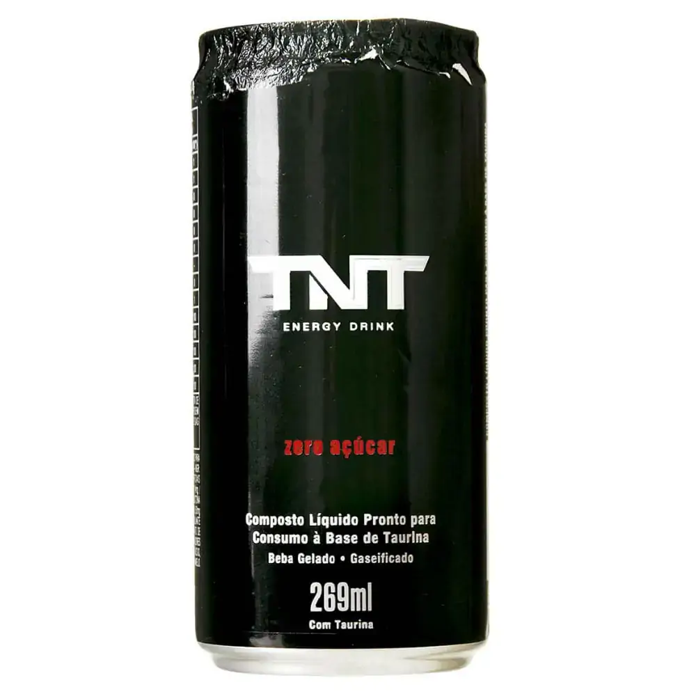 Energético Zero Açúcar Tnt Lata 269ml