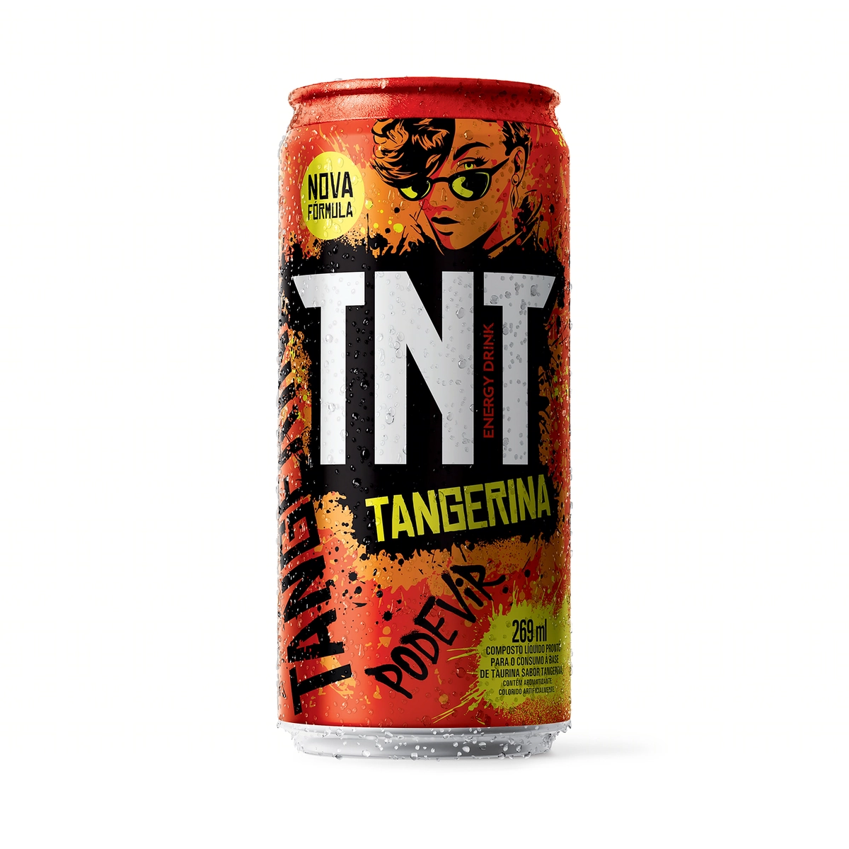 Energético Tangerina Tnt Lata 269ml