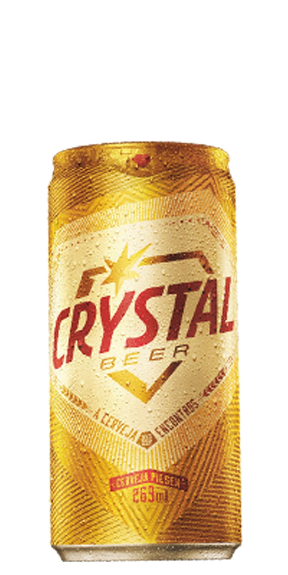 Cerveja Pilsen Crystal Lata 269ml