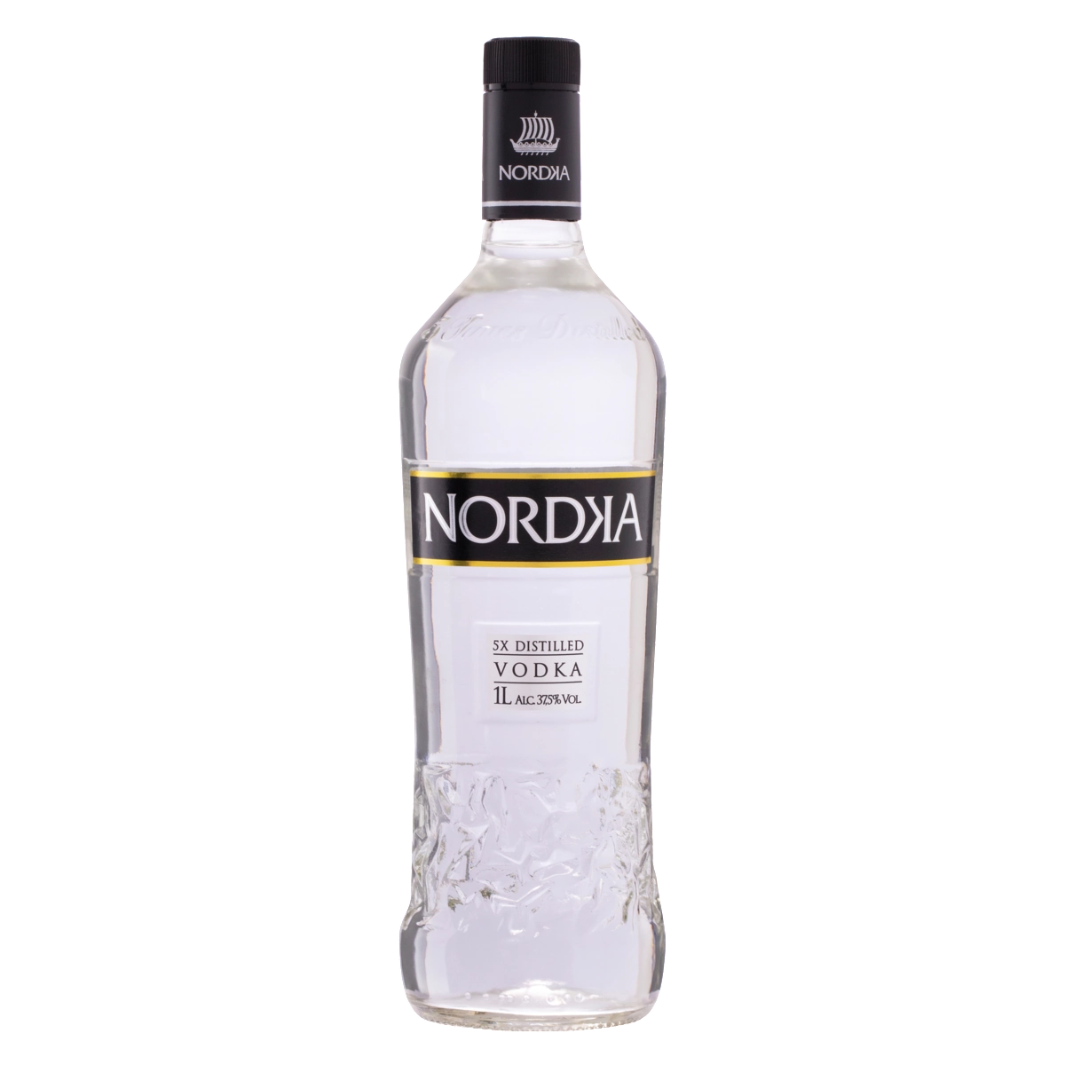 Vodka 5x Destilada Nordka Garrafa 1l