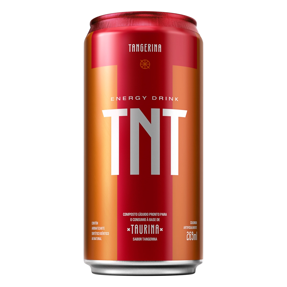 Pack Energético Pêssego Tnt Lata 4 Unidades 269ml Cada