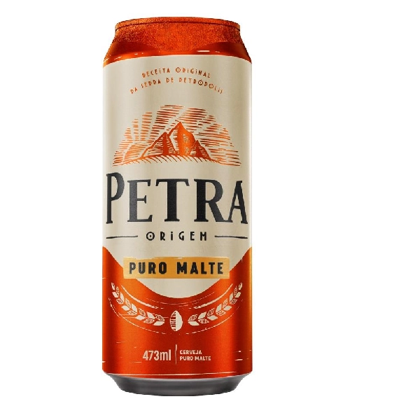 Cerveja Puro Malte Petra Origem Lata 473ml