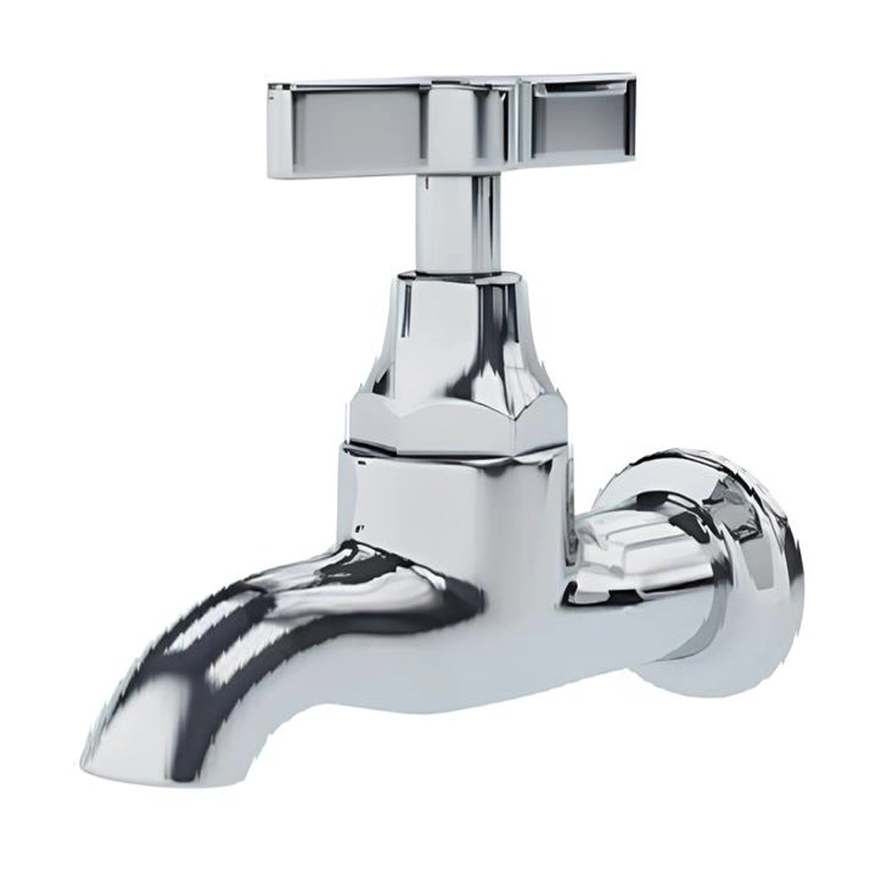 Torneira De Parede Curta Para Jardim Cromada 3/4 1126 C Fani