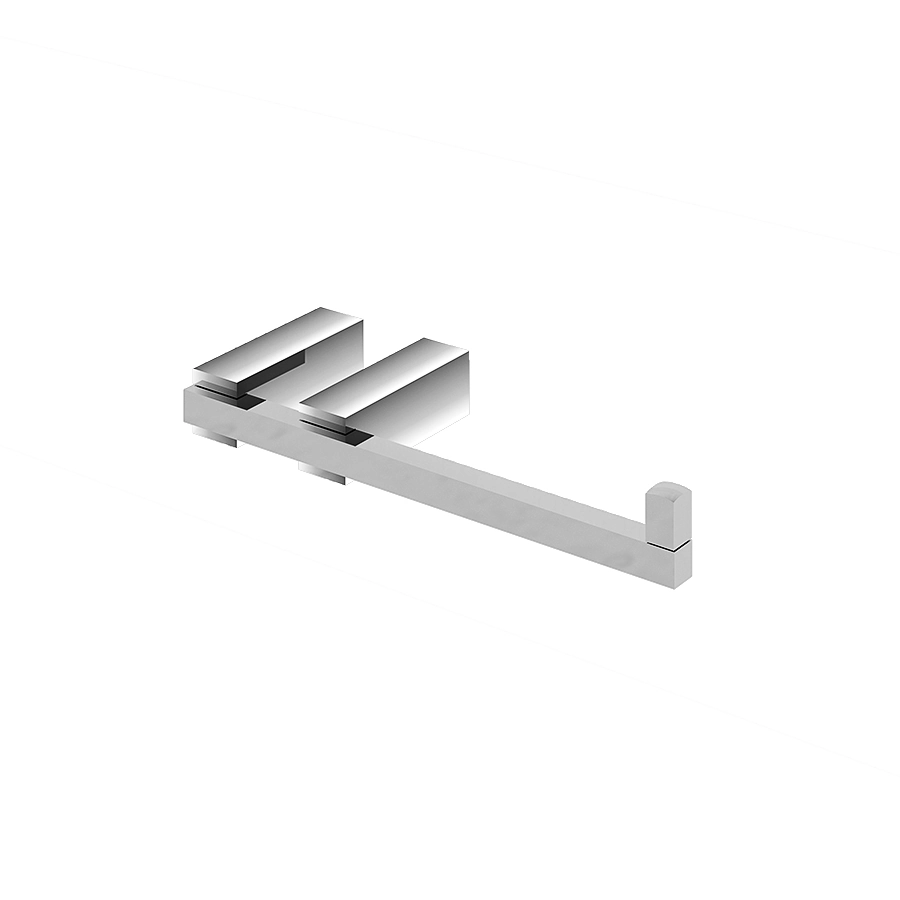 Porta Papel Higiênico Metal Cromado Quartzo Fani