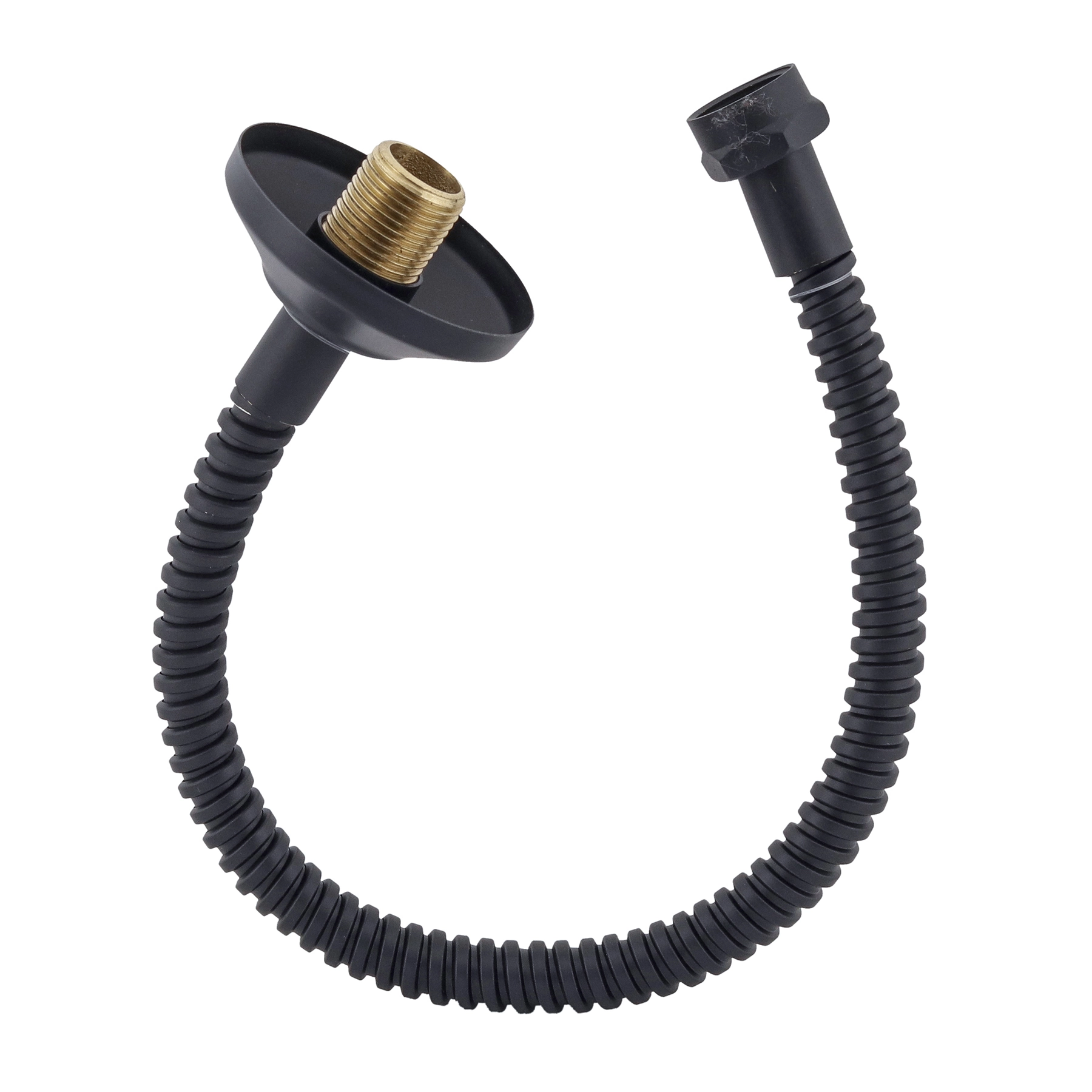 Mangueira Flexível para Água 1/2" 40cm Preto Fosco Fani