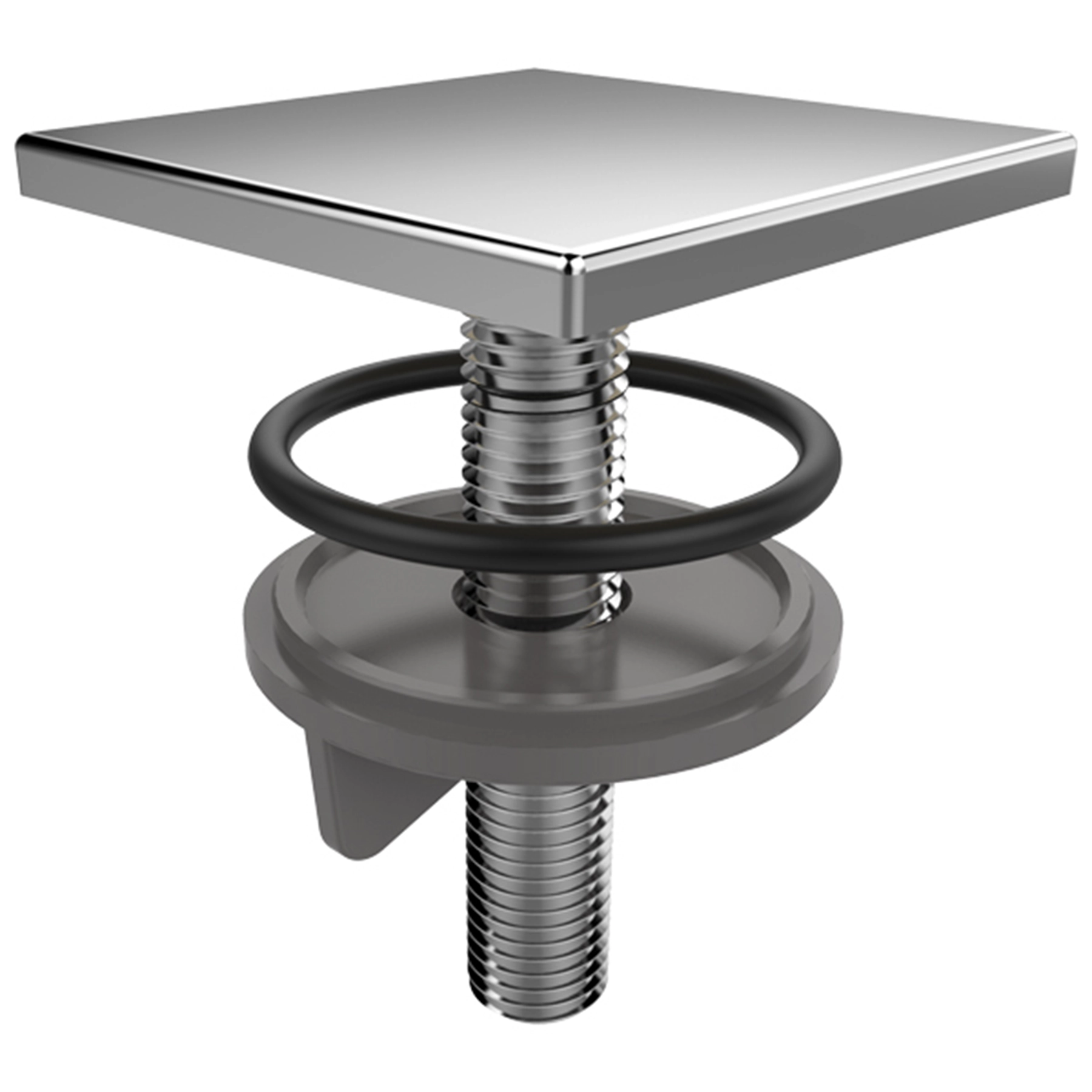 Plug para Lavatório e Bidê Quadrado Metal Fani