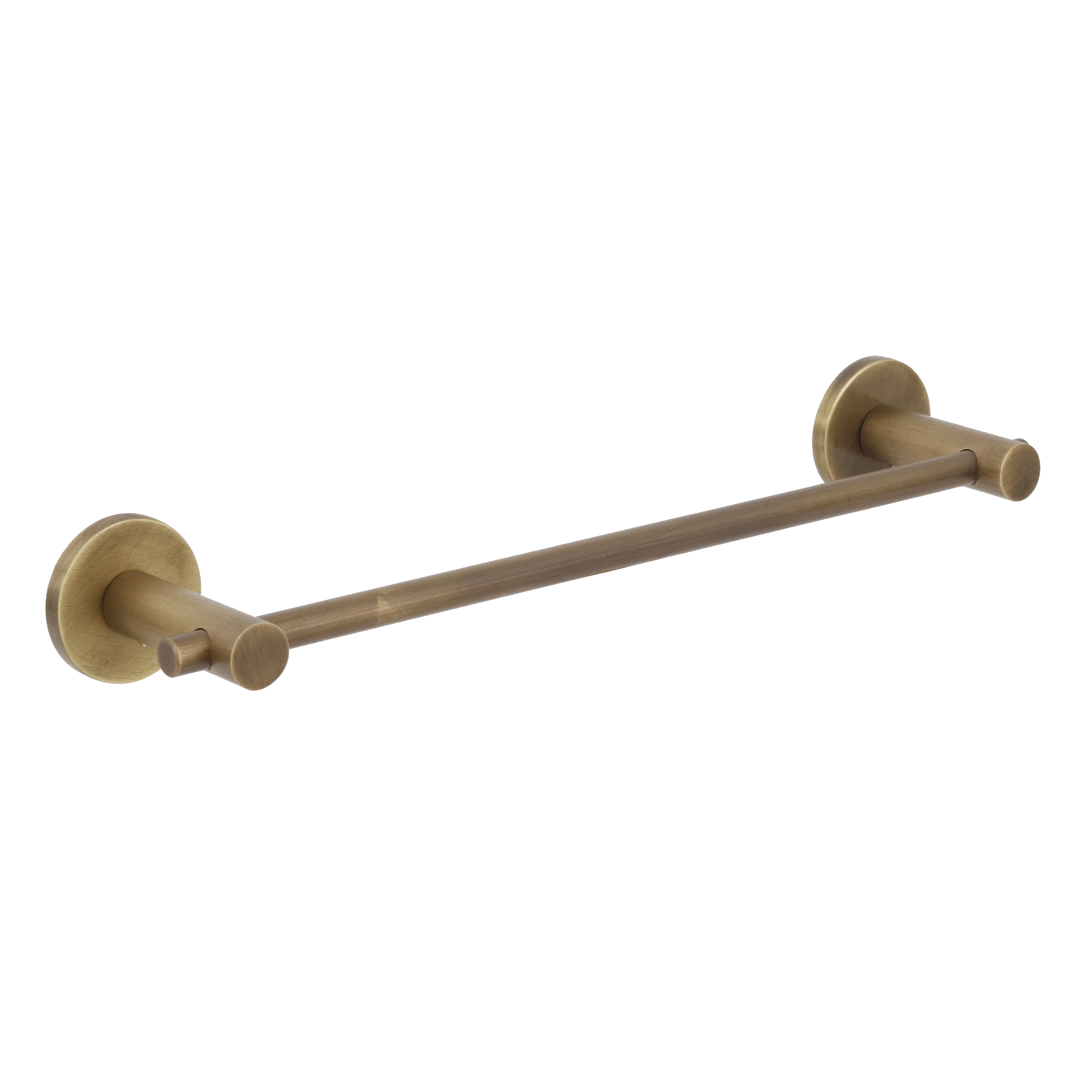 Porta Toalha Rosto Metal Ouro Velho 36cm Agata/Tusne Fani