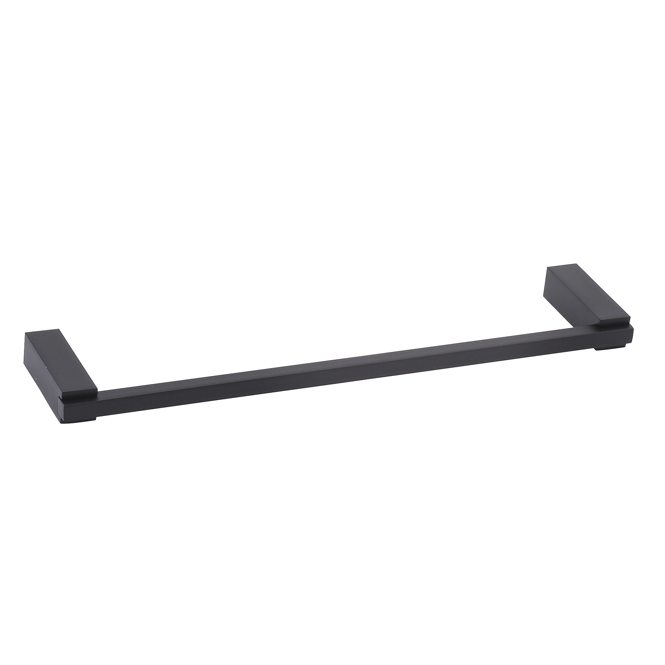 Porta Toalha Barra 32cm Preto Vivi Sensea
