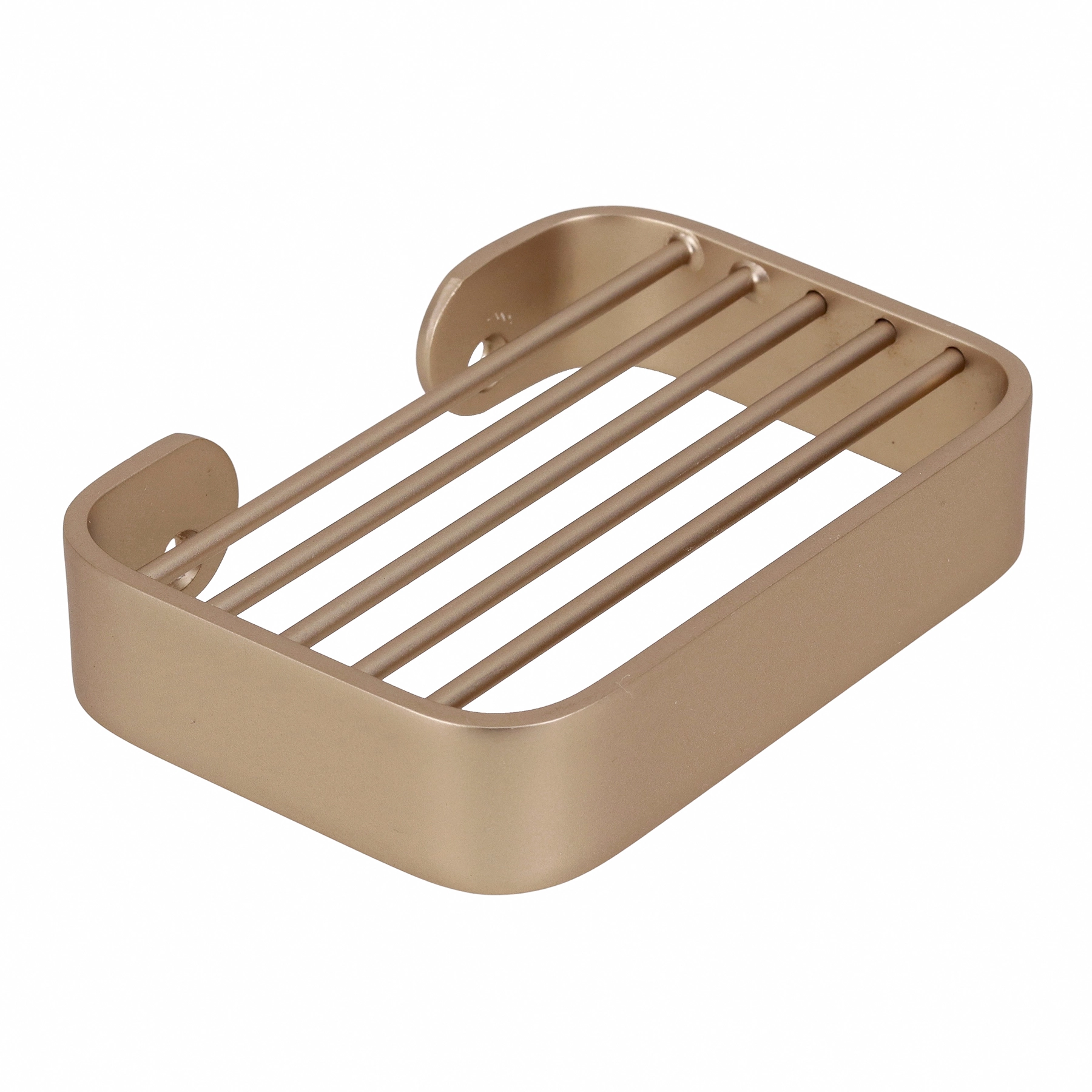 Saboneteira de Parede Metal Ronda Blush Fani