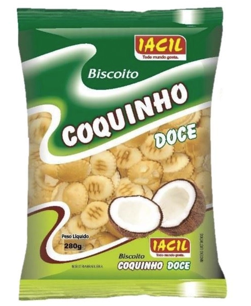 Bisc.coquinho Iacil 280gr C/10