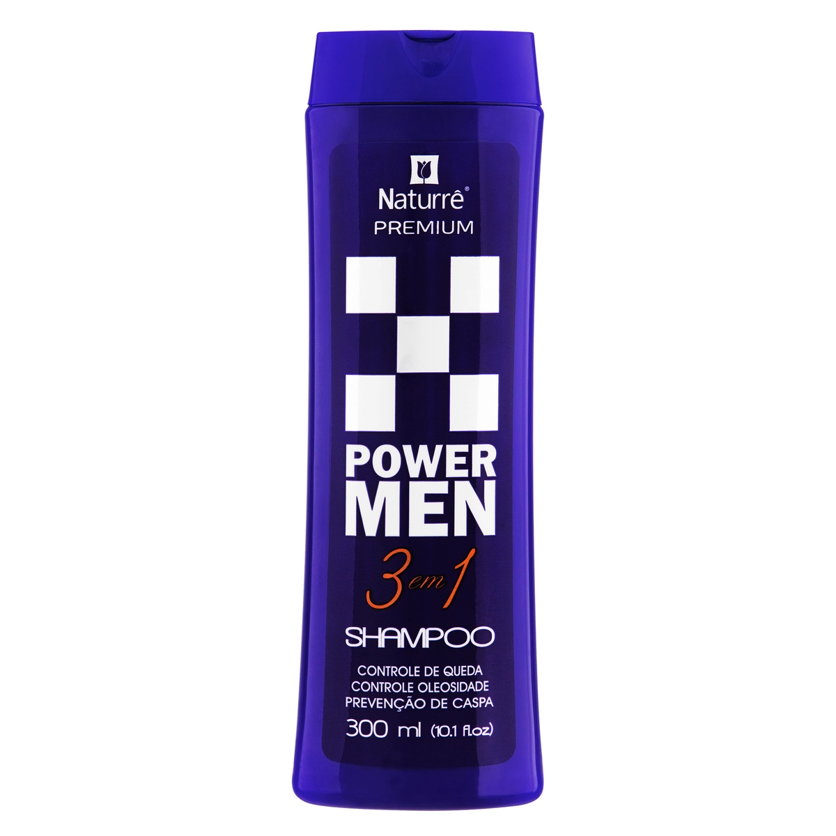 Shampoo Naturrê Power Men Frasco 300ml
